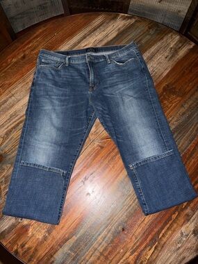 Lucky Brand Men's Dark Blue Relaxed Jeans